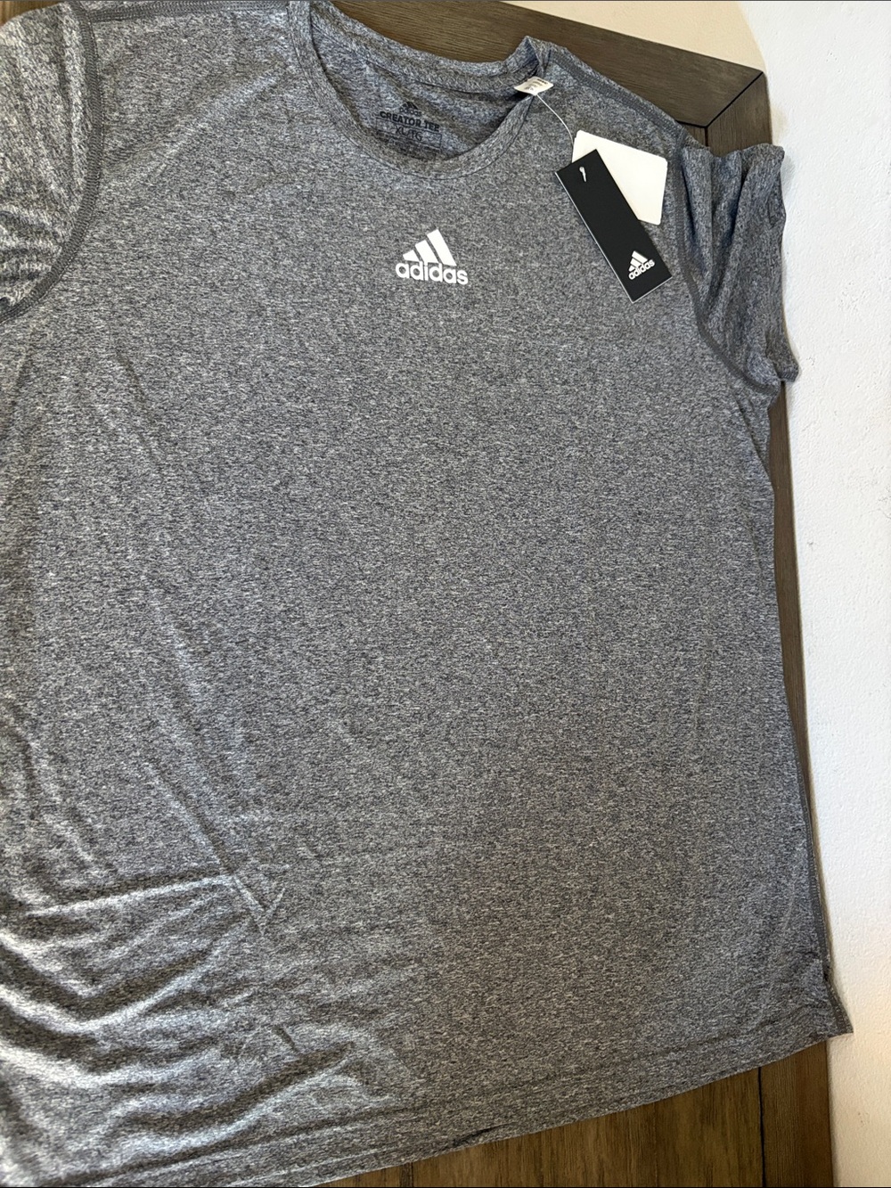 NWT Lot of 2x [adidas] Creator Short Sleeve Shirt Women’s XL & Drawstring Bag - Picture 12 of 16